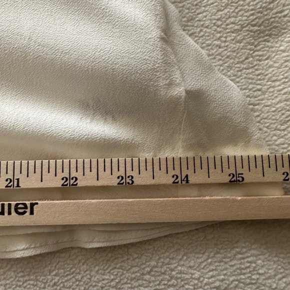 Free People Women's City Lights Cowl Neck Pullover Top Imported Ivory SZ M NWT - Picture 7 of 9